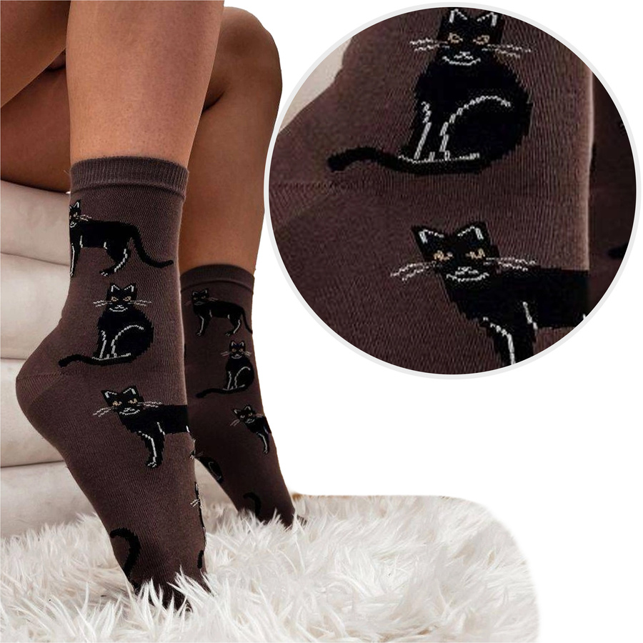 Skarpetki damskie Koty