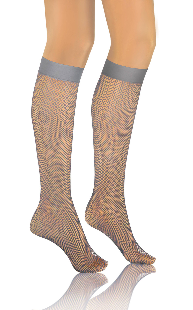 Bezuciskowe podkolanówki damskie kabaretki Greta Sesto Senso – elegancja na co dzień