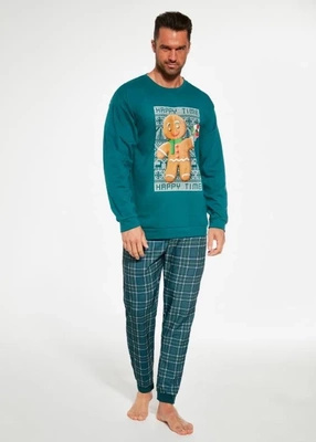 Piżama męska długa bawełniana 115 Cornette