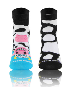 Skarpetki Wzorowane Finest Cotton Krótka