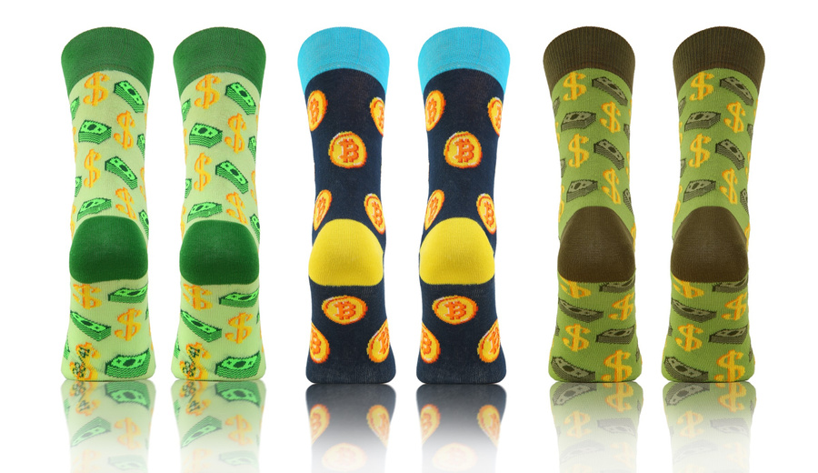 3X Kolorowe Skarpety NIE DO PARY