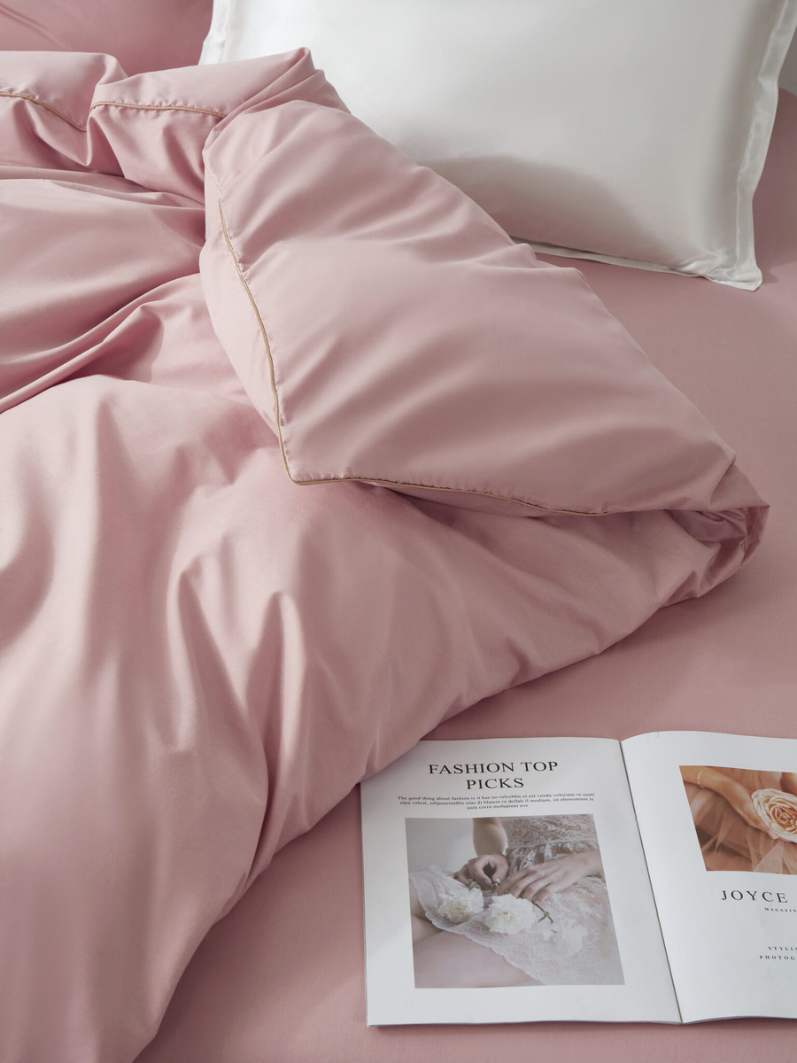 POŚCIEL SATYNA QUEEN PREMIUM PUDER