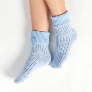 Skarpetki do spania art. 067 błękitne Steven