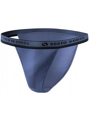 Niebieskie sportowe slipy męskie 95% bawełna Puma Tanga Sesto Senso – komfort i styl.