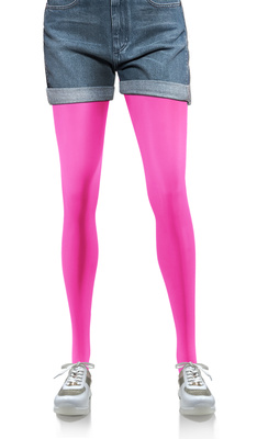 2x Kolorowe rajstopy kryjące z microfibry Hiver 40DEN