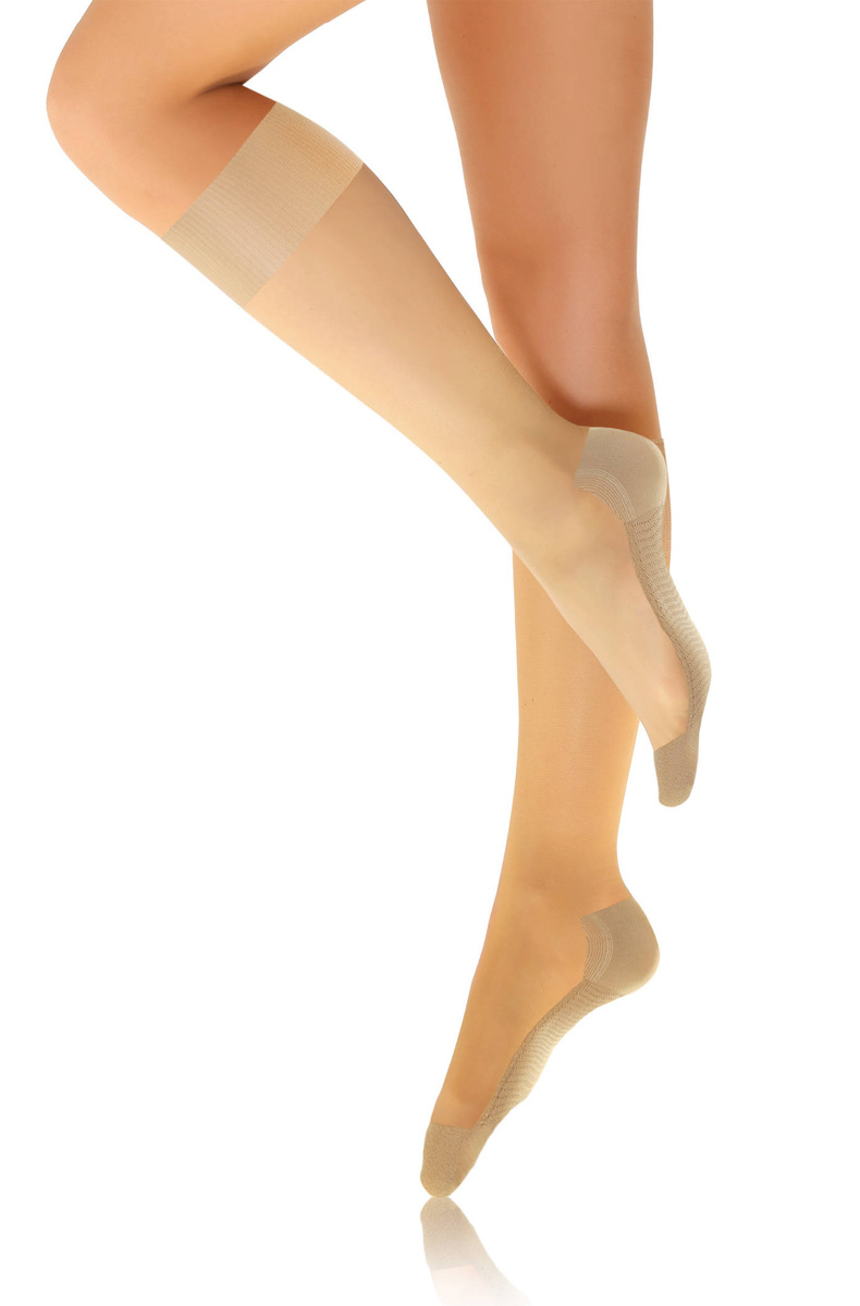 3x Podkolanówki Masujące Spód Stopy Relax