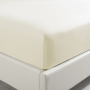 PRZEŚCIERADŁO SATYNA ECRU