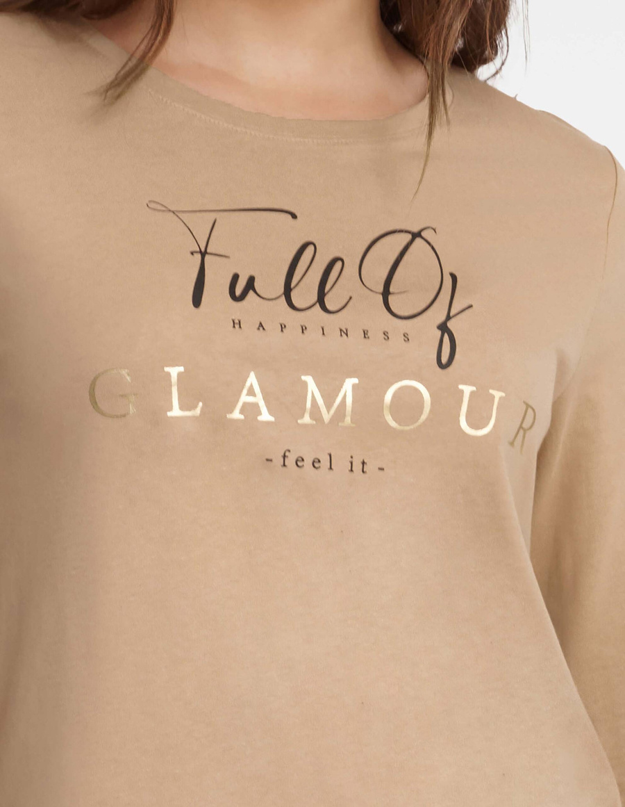 Piżama damska Glam Henderson wielokolorowa bawełniana