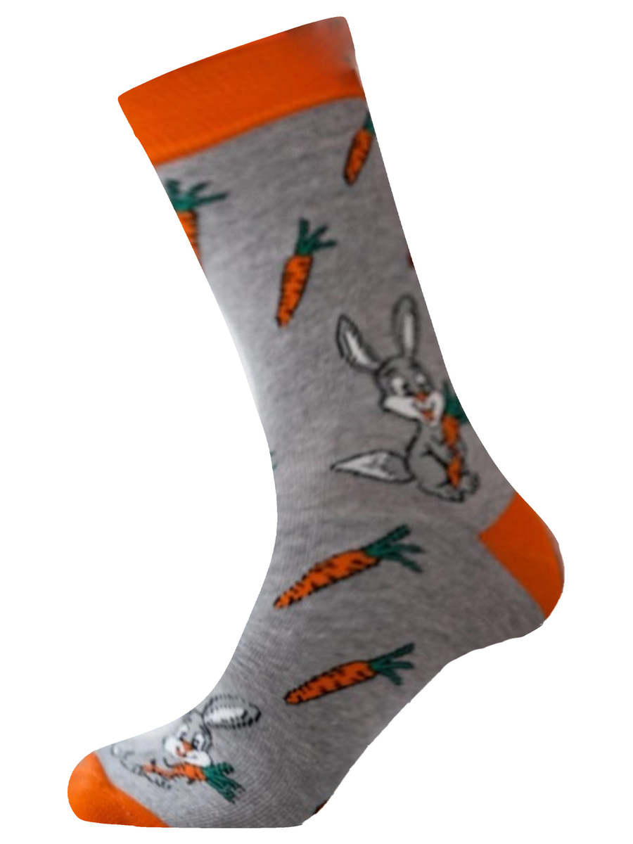 Skarpety męskie Królik i Marchewki
