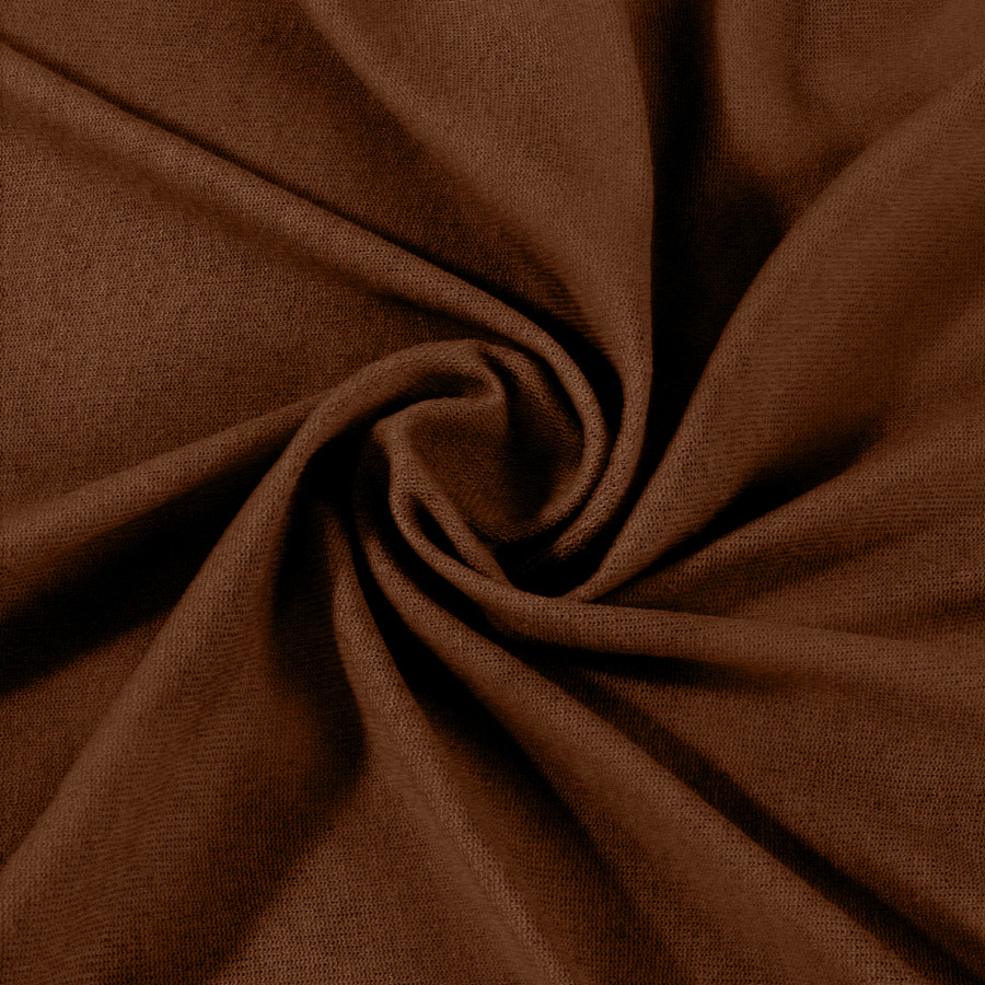Brązowe elastyczne prześcieradło z gumką frotte 100% bawełna Sesto Senso – komfortowy sen
