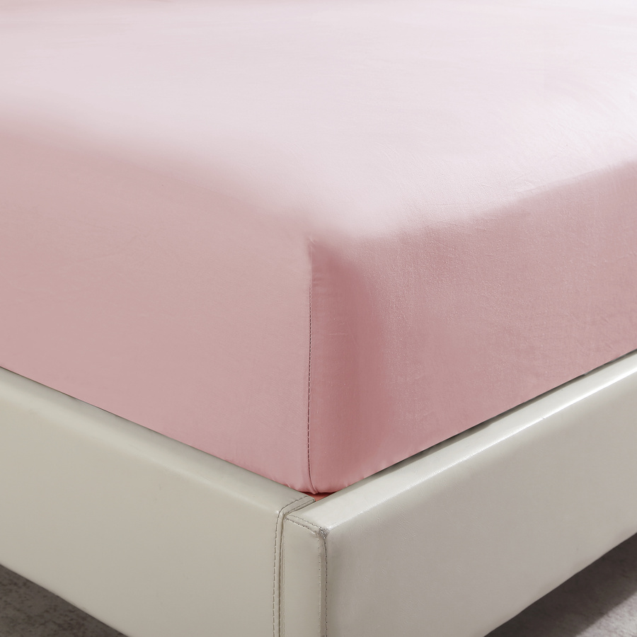 PRZEŚCIERADŁO SATYNA PUDROWE