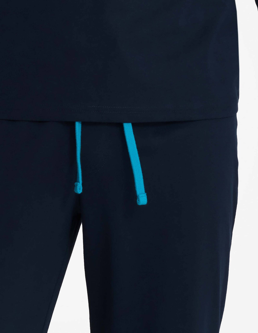 Piżama męska Icicle wielokolorowa bawełna