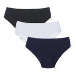 Bawełniane figi damskie 12-pak