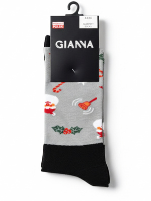 Skarpetki Męskie Świąteczne Mikołaj