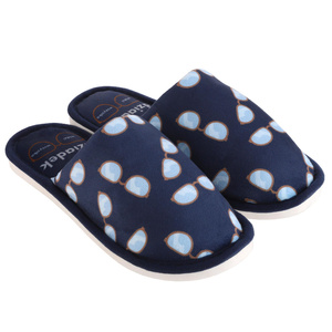 Kapcie męskie granatowe