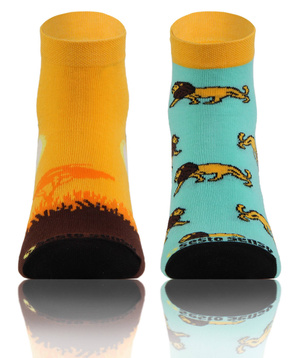 Skarpetki Wzorowane Finest Cotton Krótka