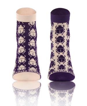 Skarpetki Wzorowane Finest Cotton Krótka