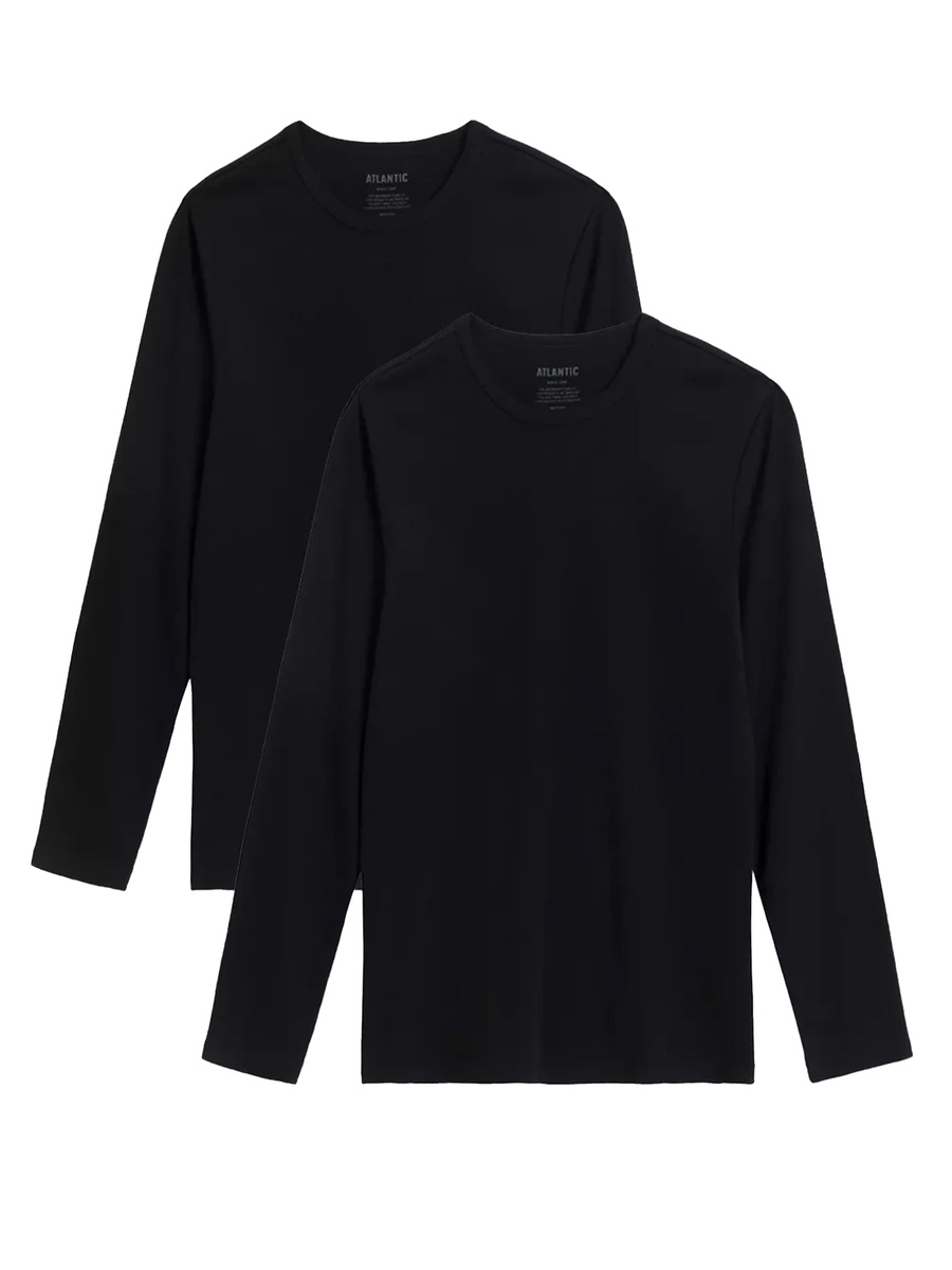 2-PACK Koszulka męska z długim rękawem