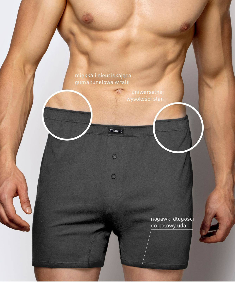 Bokserki męskie luźne