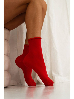 Skarpety damskie gładkie bezuciskowe 064