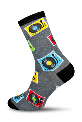 Skarpetki męskie wzorowane