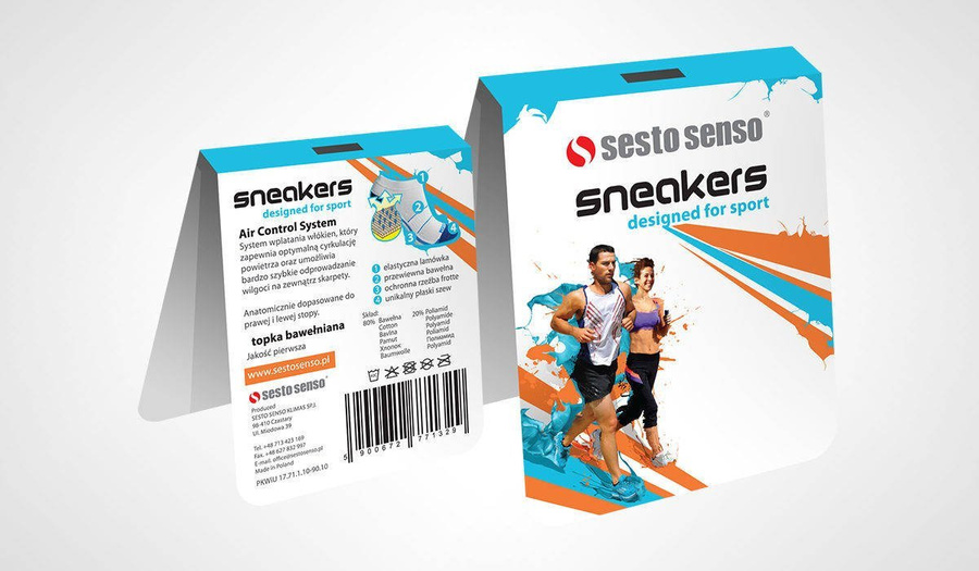 5x Skarpetki Stopki Sneakers