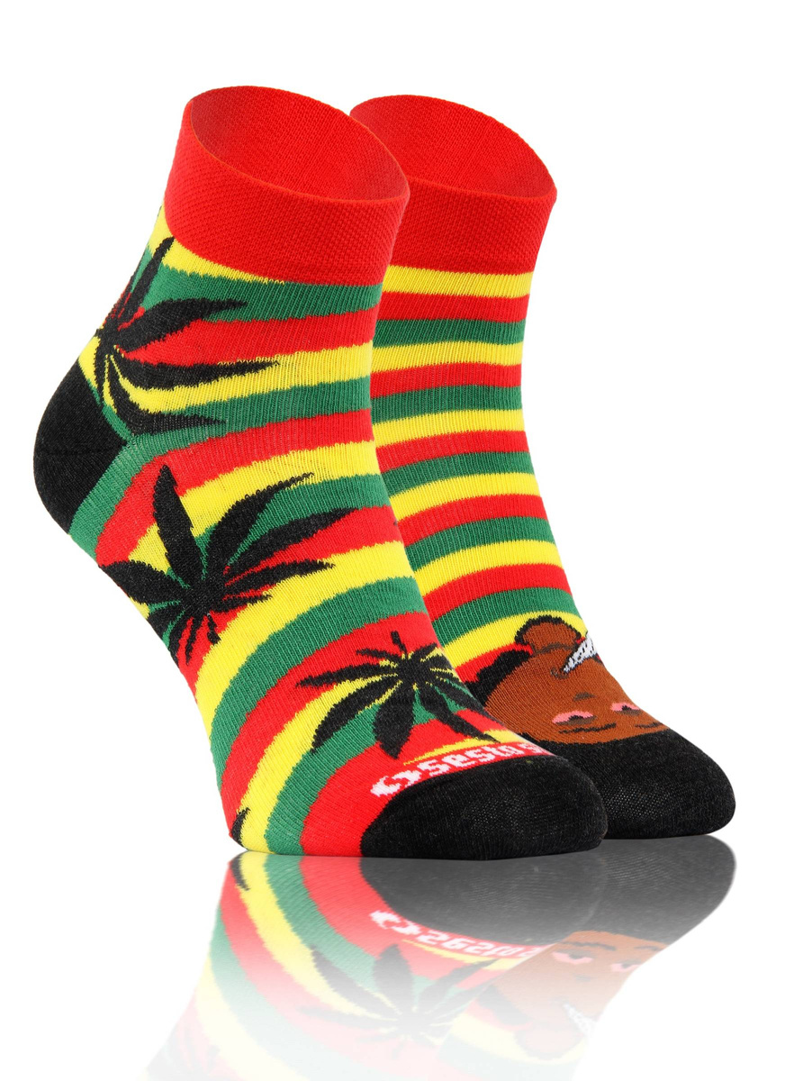 Skarpetki Wzorowane Finest Cotton Krótka