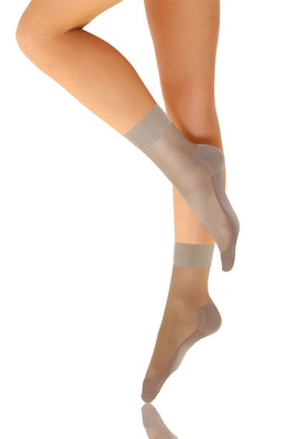 Nieuciskające skarpety damskie 20 Den z masażem Relax Sesto Senso – ulga dla nóg
