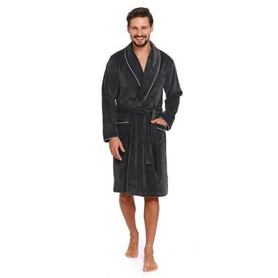 Szlafrok męski w prążek Doctor Nap