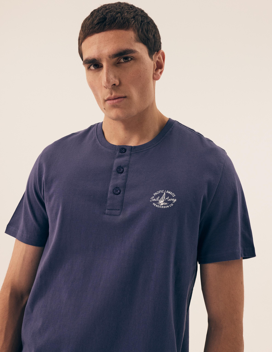 Piżama Męska Octave Bawełniana