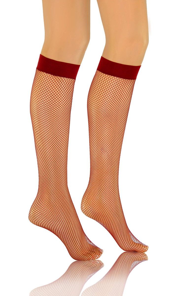 Bezuciskowe podkolanówki damskie kabaretki Greta Sesto Senso – elegancja na co dzień