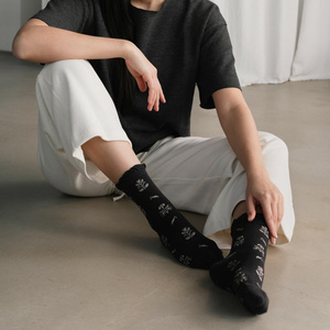 Skarpetki z falbanką