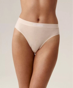 Figi Damskie Seria 3clp-012b Ecru Beżowy