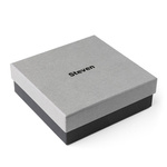 Pudełko Prezentowe Dla 6 Par Skarpet Szare