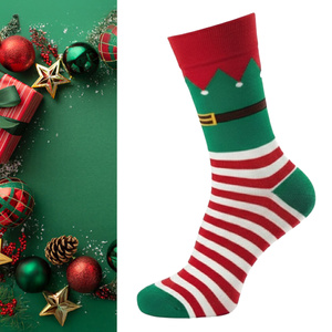 Skarpetki Męskie Świąteczne Elf 1290