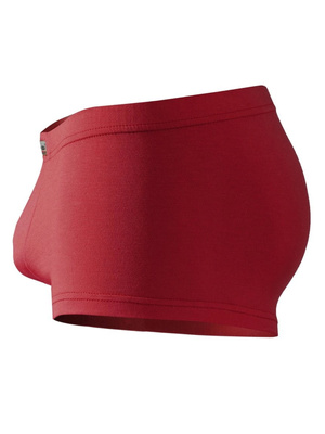 Bordowe seksowne mini bokserki męskie 93% mikromodal BM06 Sesto Senso – odważny styl