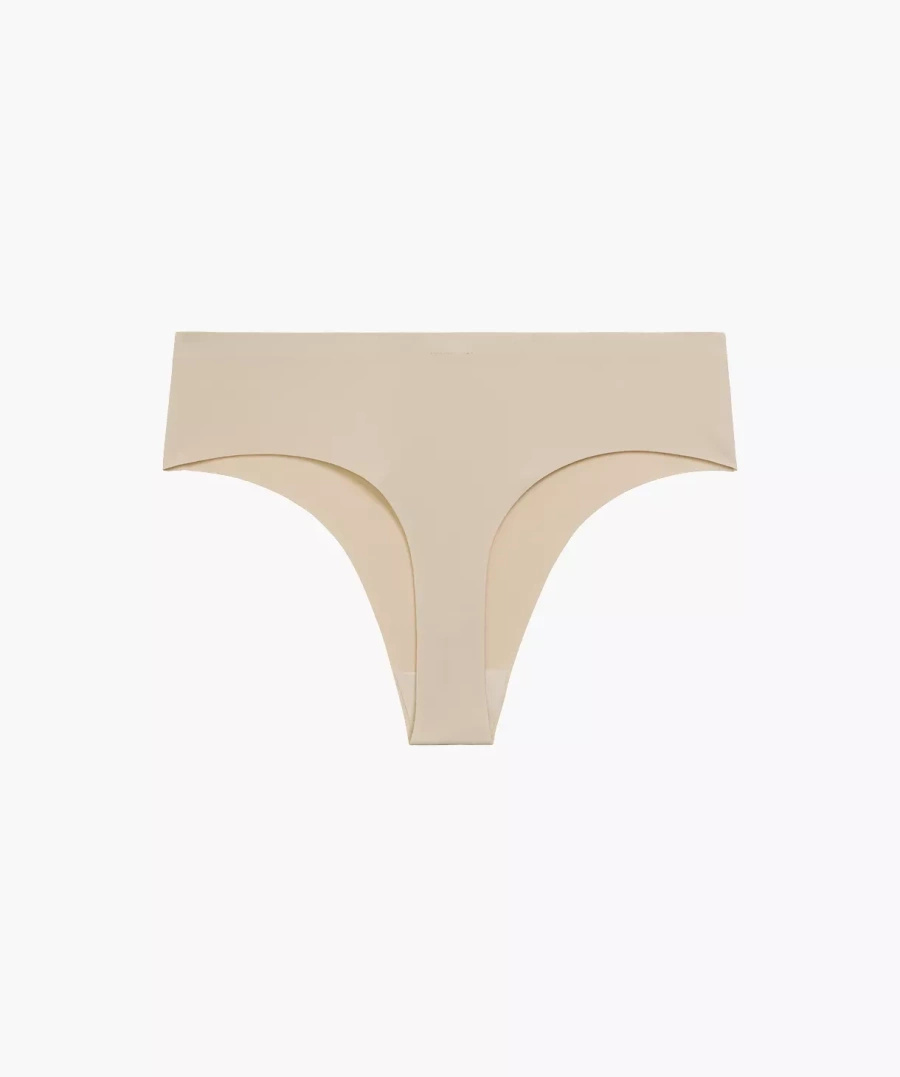Różowe bezszwowe majtki damskie Brazil 72% nylon Atlantic – niewidoczne pod ubraniem