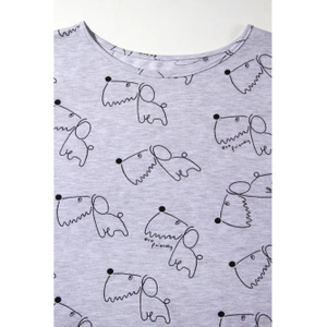 Bawełniana Koszula nocna damska