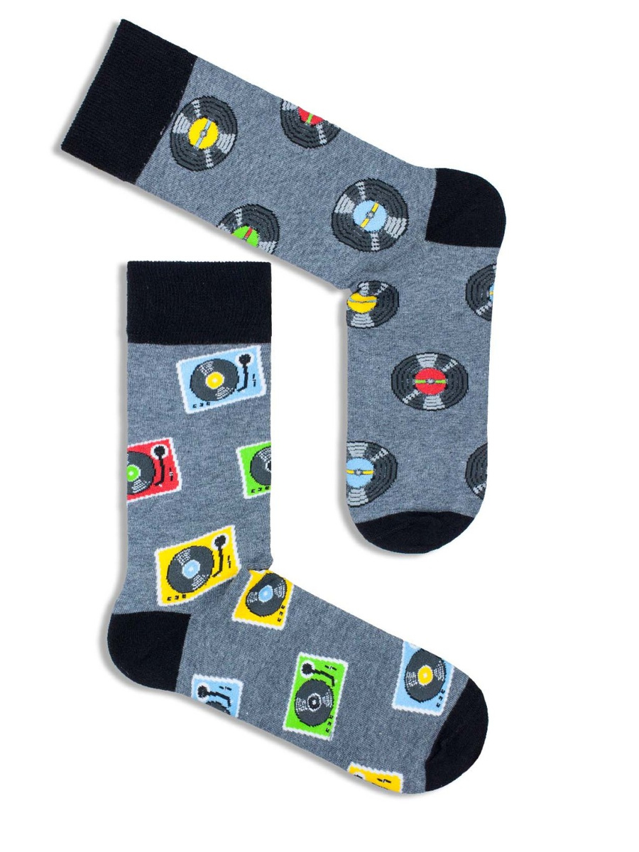 Skarpetki męskie wzorowane