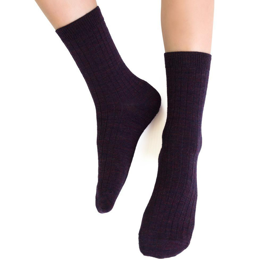 Czarne Skarpetki Dziecięce Merino Comfort