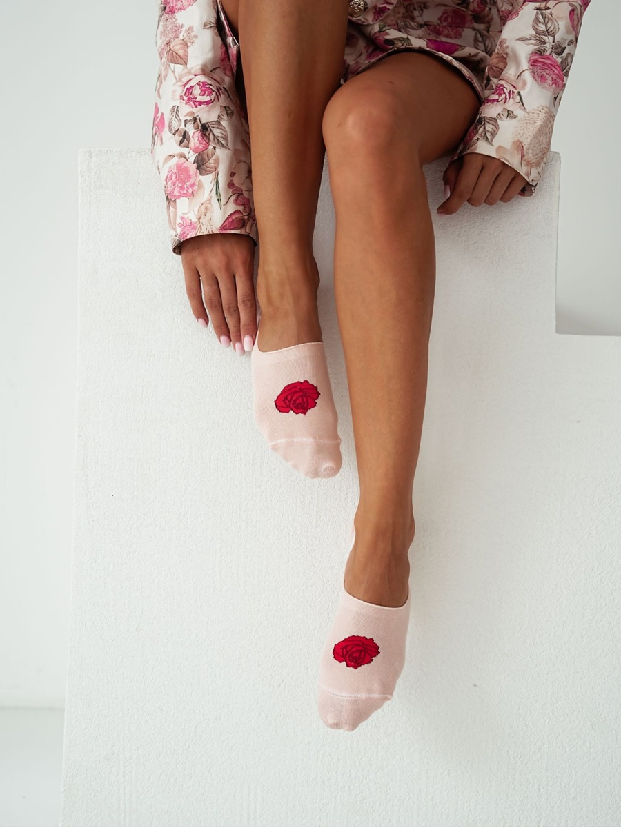 Czarne bawełniane stopki damskie 75% bawełna Milena – komfort na co dzień.