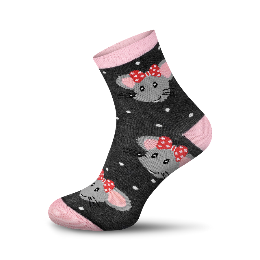 Skarpetki damskie nie do pary Myszki