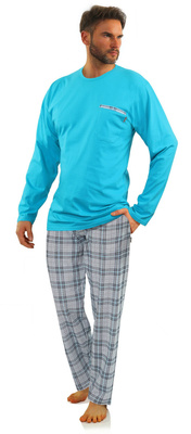 Piżama męska Bawełniana