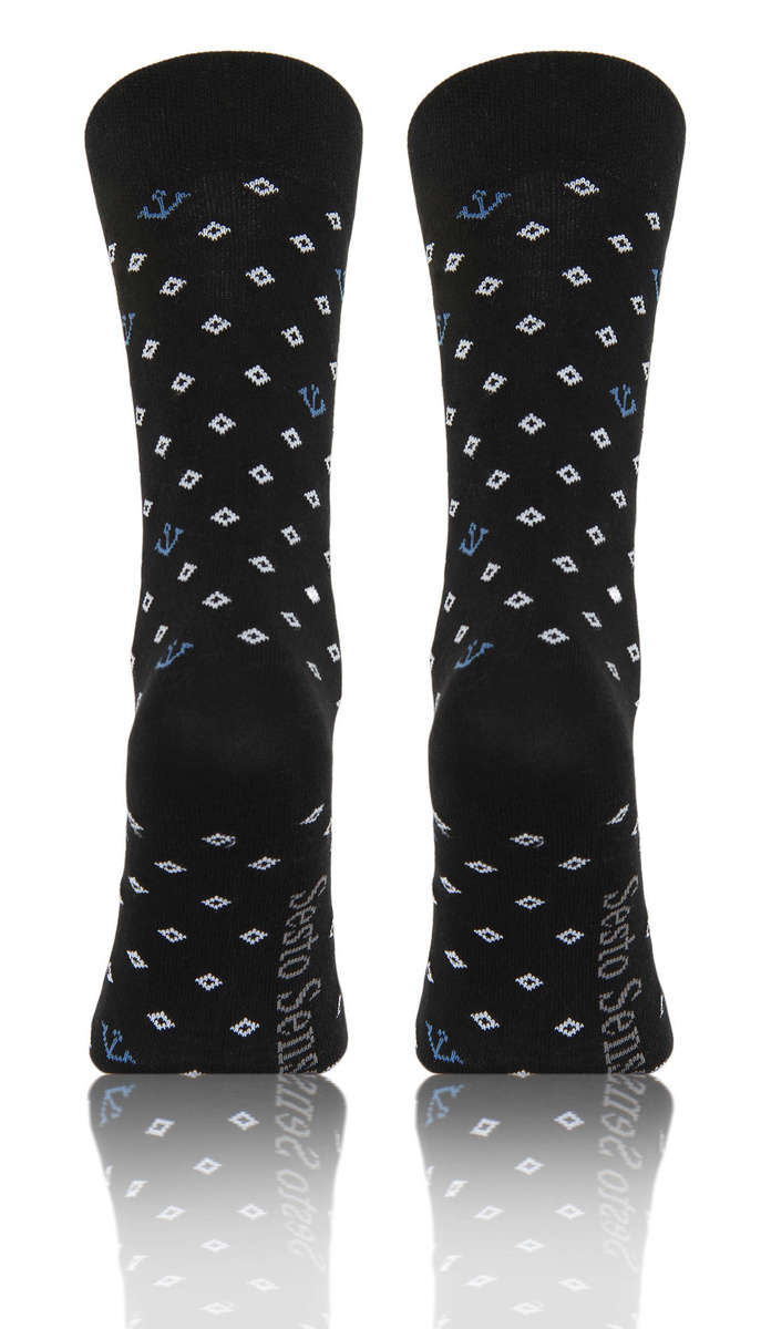 Skarpety bawełniane męskie do Garnituru wizytowe 