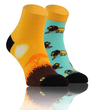 Skarpetki Wzorowane Finest Cotton Krótka