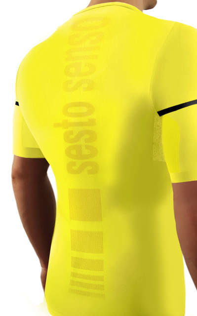 Żółta koszulka męska termoaktywna Dryarn Sesto Senso – komfort i wydajność przez cały dzień