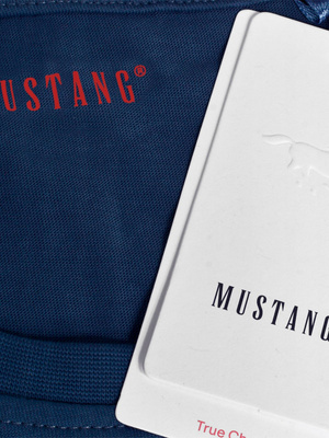 Koszulka Męska T-Shirt Mustang 4222 Granatowa