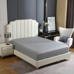 PRZEŚCIERADŁO SATYNA SZARY