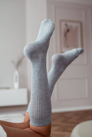 Podkolanówki Damskie Ażurowe Jodełka 330