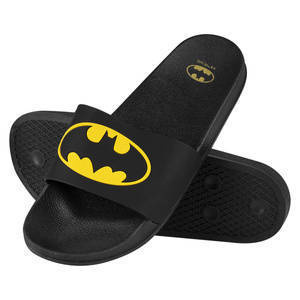 Premium Klapki Plażowe Damskie Męskie SOXO BATMAN | Idealne na Lato Wakacje i na Basen | Gumowe